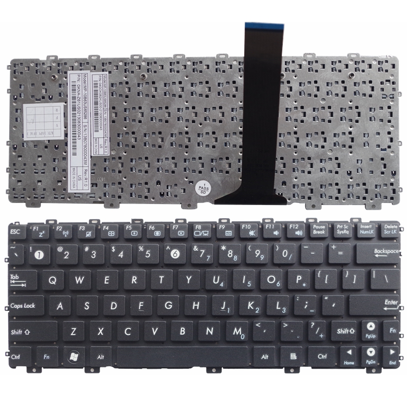 New US UI White Keyboard Compatible with ASUS Eee PC 1018P 1018PB 1025C 1025CE