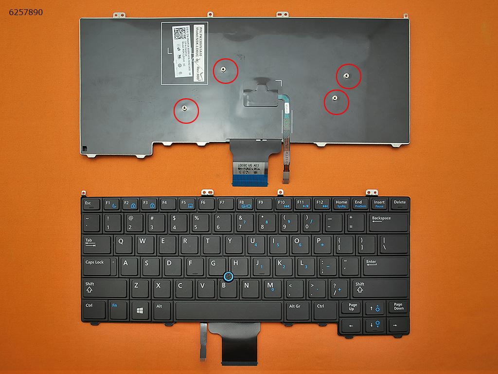 DELL 04W6PV Keyboard