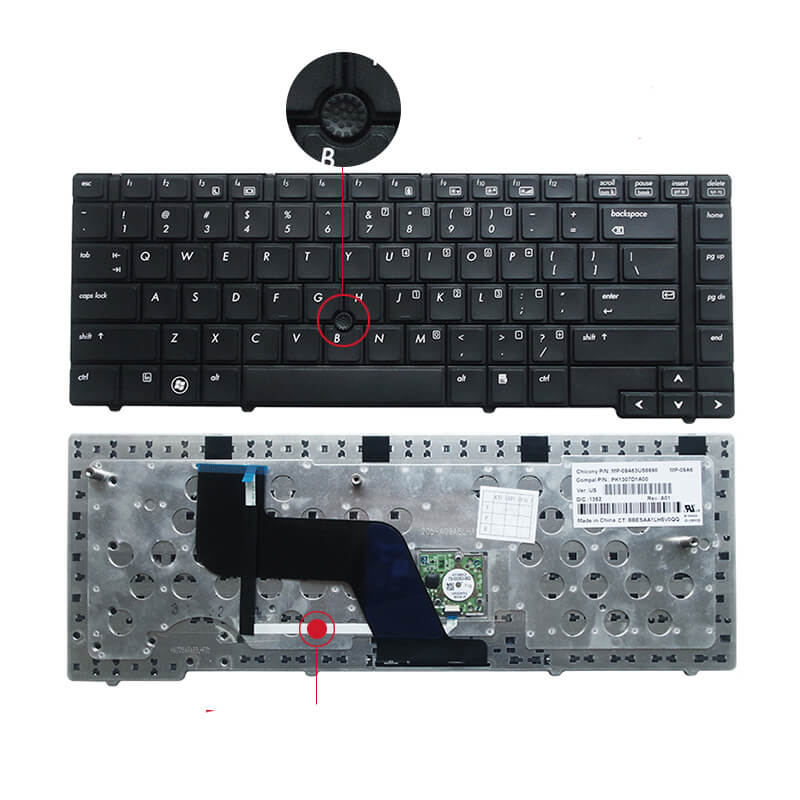HP EliteBook 8440W Keyboard