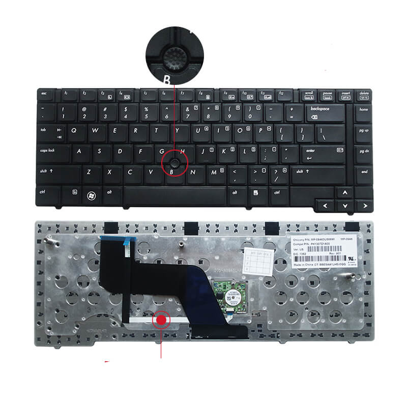 HP PK1307D2A08 Keyboard