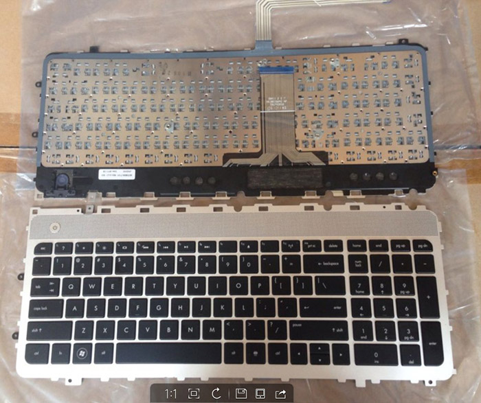 HP ENVY 17T-3000 CTO Keyboard