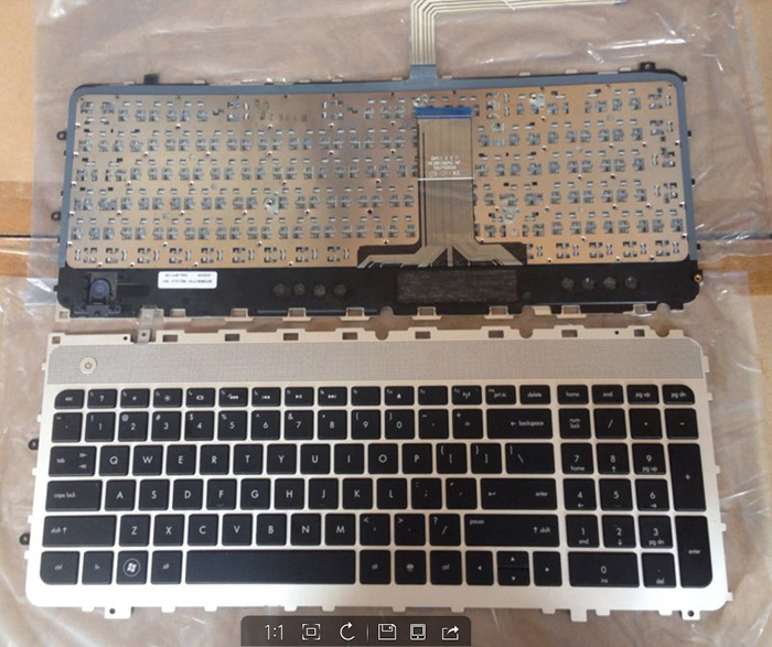 HP ENVY 17-3015EF Keyboard