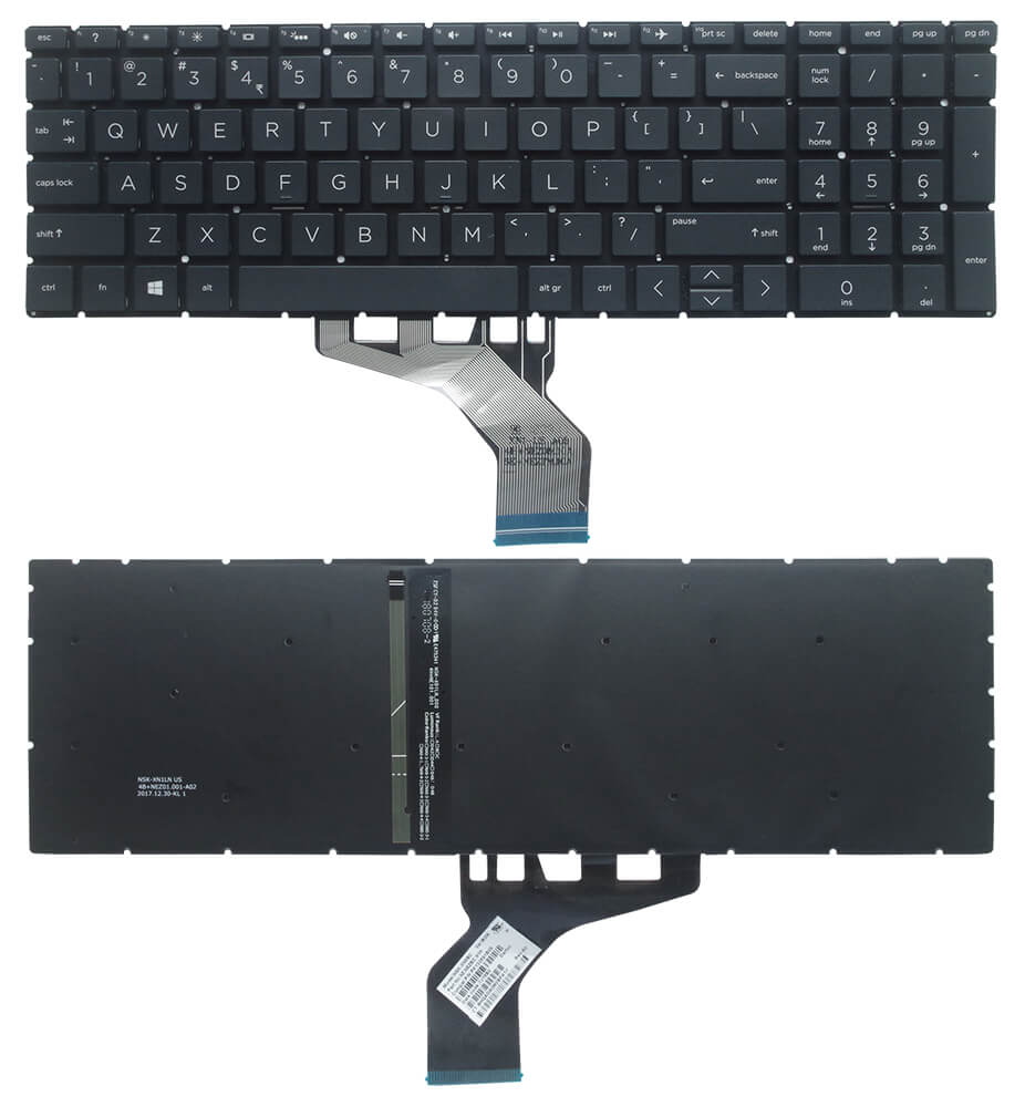 HP Pavilion 15T-DB Keyboard