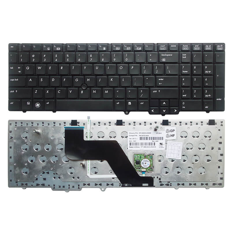 HP EliteBook 8540p Keyboard
