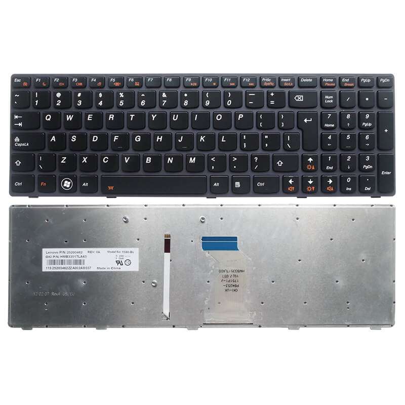 Lenovo Ideapad Y580 Keyboard