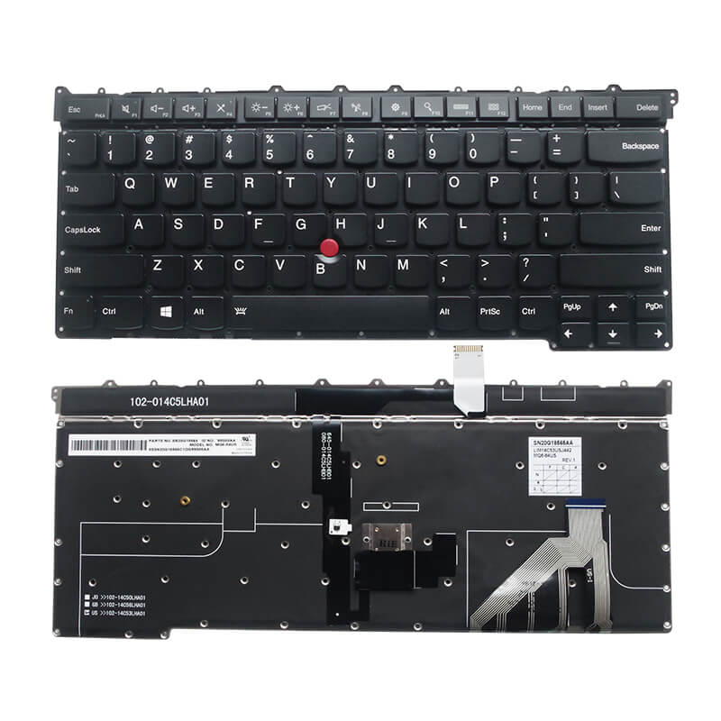 Lenovo IBM Thinkpad Carbon X1C X1 Gen 3 3rd 2015 Keyboard