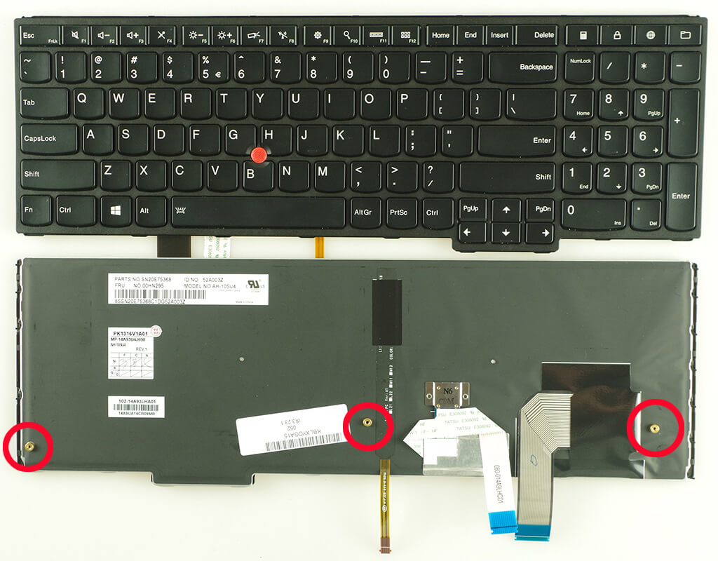 Lenovo Thinkpad Yoga 15 Keyboard