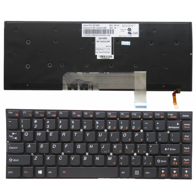 Lenovo V4400U keyboard