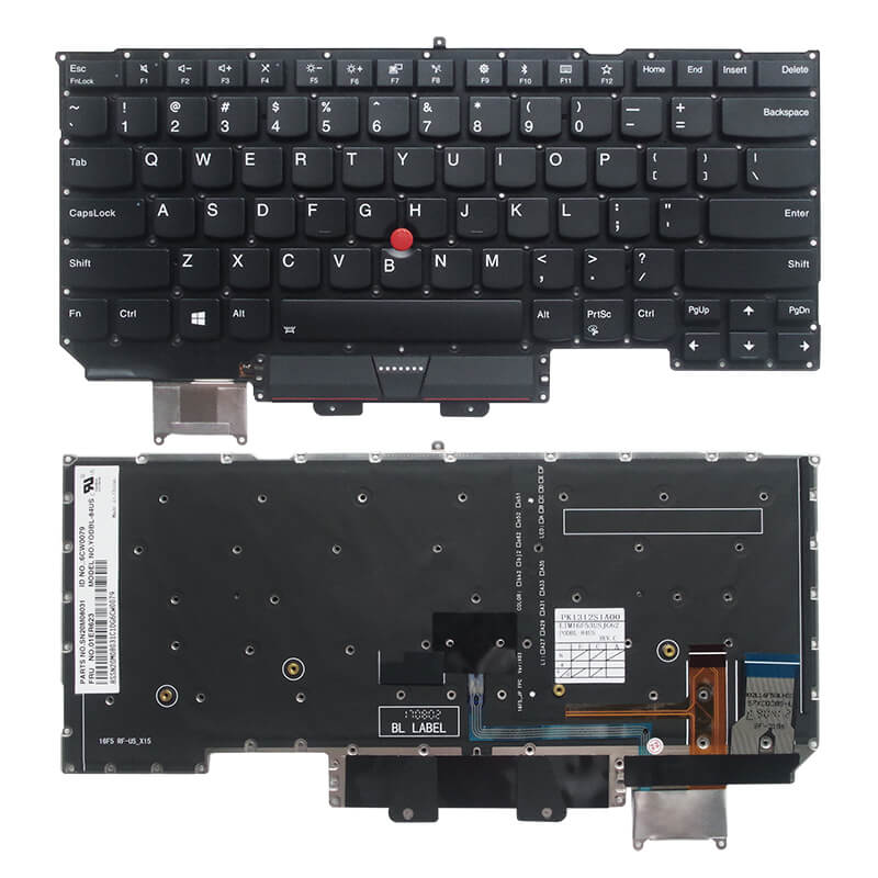 Lenovo Thinkpad X1 Carbon 2017 Keyboard
