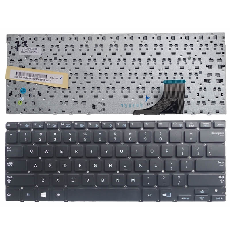 SAMSUNG XE550C22-A01US Keyboard