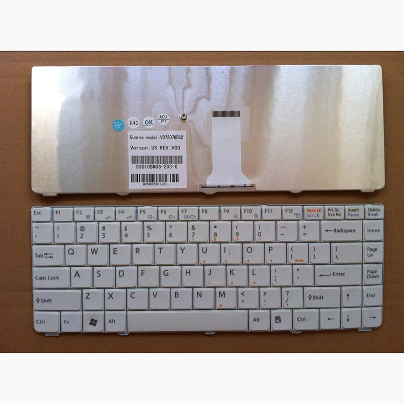 SONY VAIO VGN-NS25G/E1 Keyboard