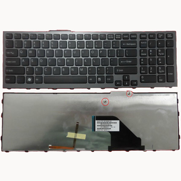 SONY VAIO VPC-F117HG/BI Keyboard