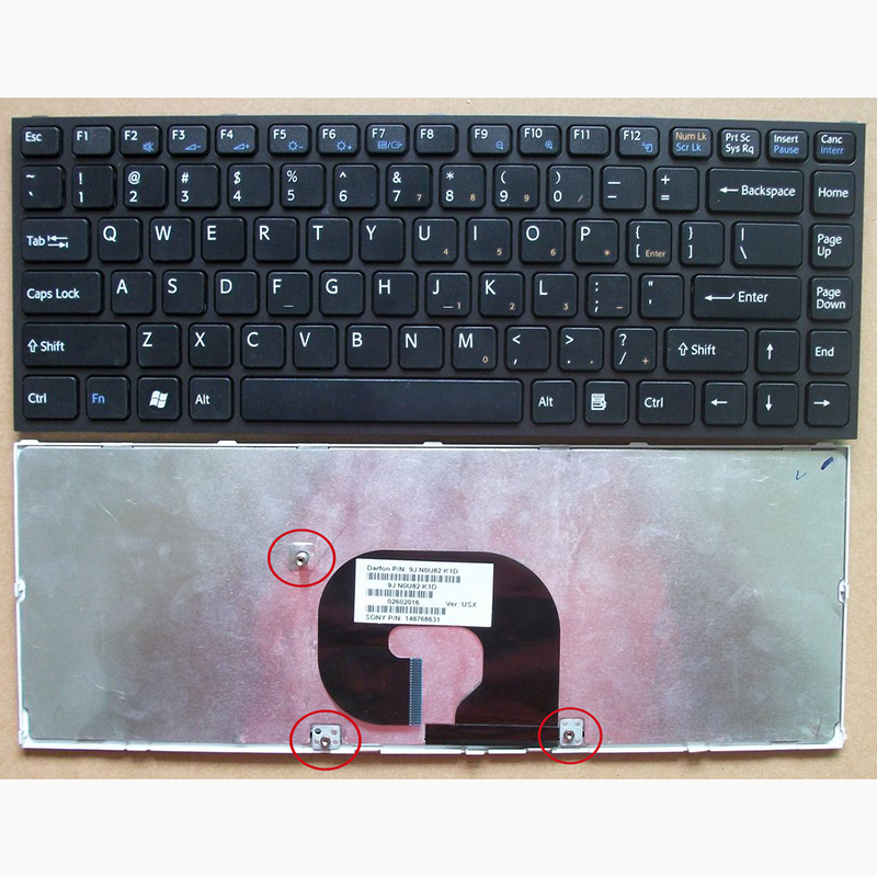 SONY VAIO VPC-Y11V9E/S Keyboard